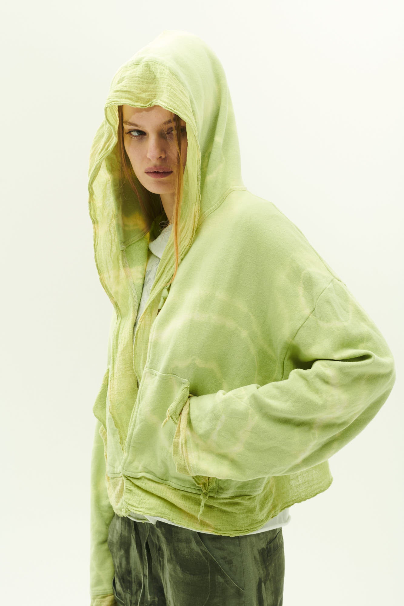 'Ethereal' Hoodie Lemon-Lime