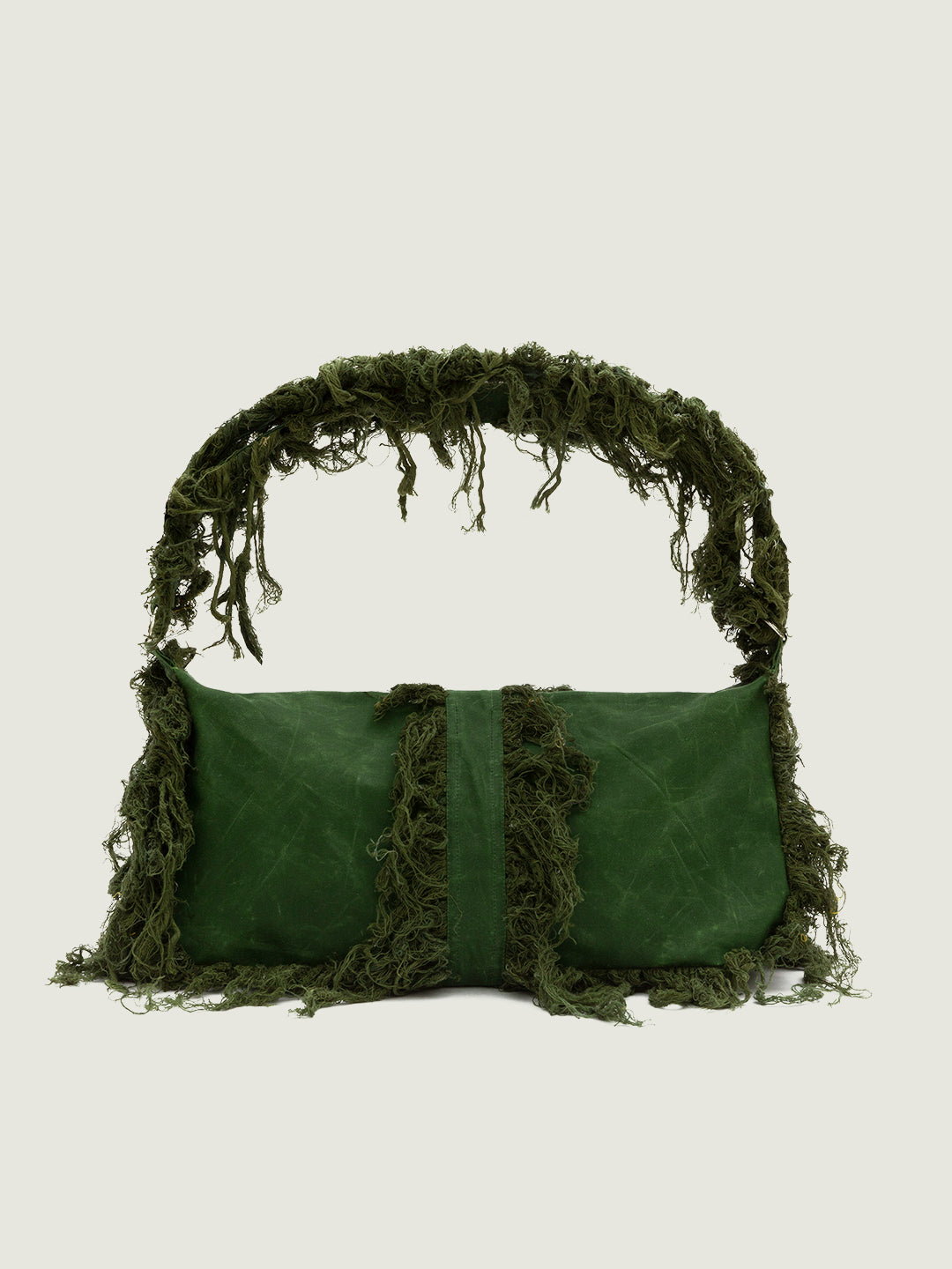 ‘Essence’ Oilskin Bag Forest Green